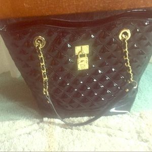 Anne Klein Patent Leather Purse